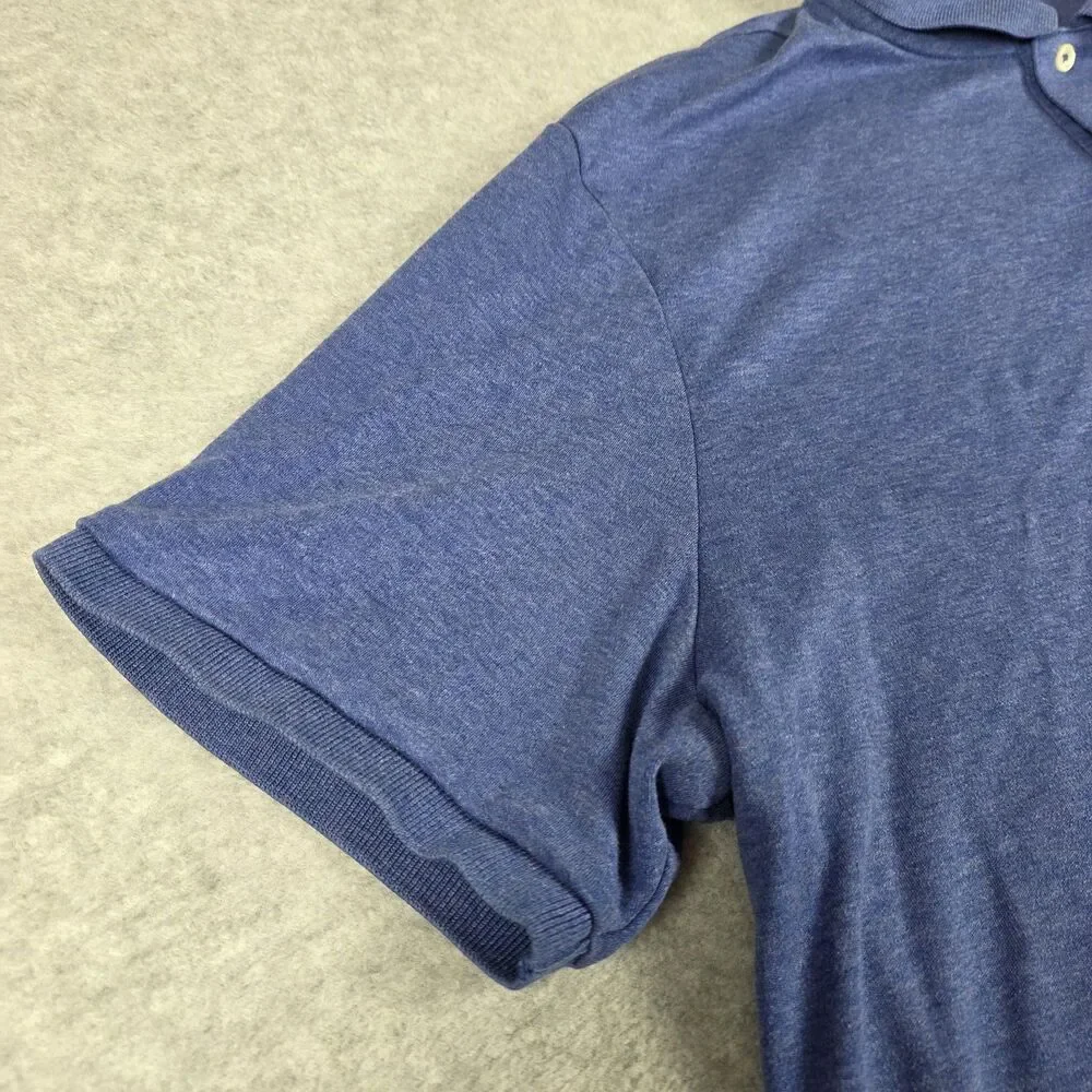 Polo Ralph Lauren Men's Polo Shirt XL Blue Heather Pony Logo Preppy Golf Men